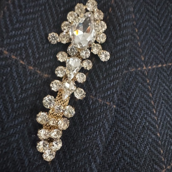 Navy Checkered Blazer - Picture 4 of 5